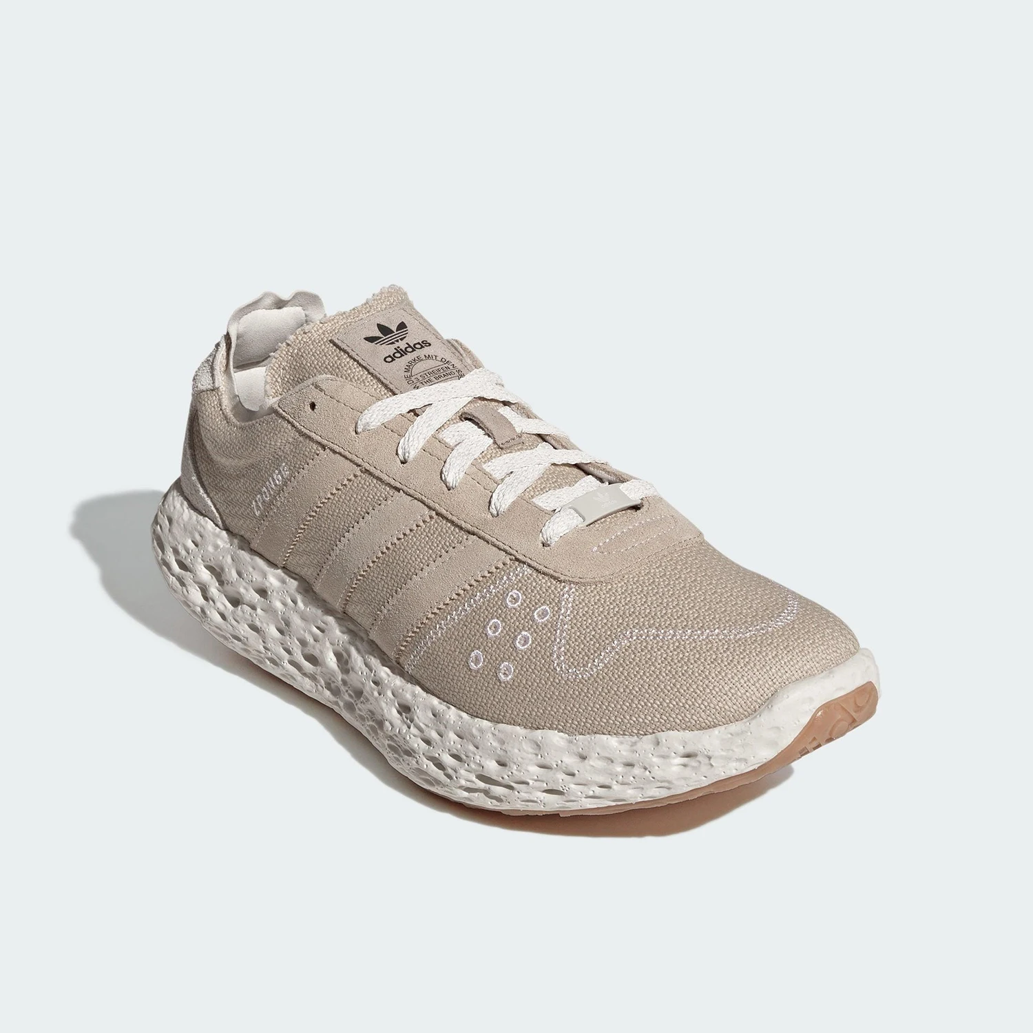 Adidas genuine clover men's and women's retro classic casual sports shoes KI1191
