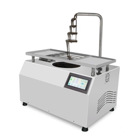 Portable Hot Chocolate Dispenser Small Automatic Chocolate Machinery Melting Pot Chocolate Dispenser Tempering Machine