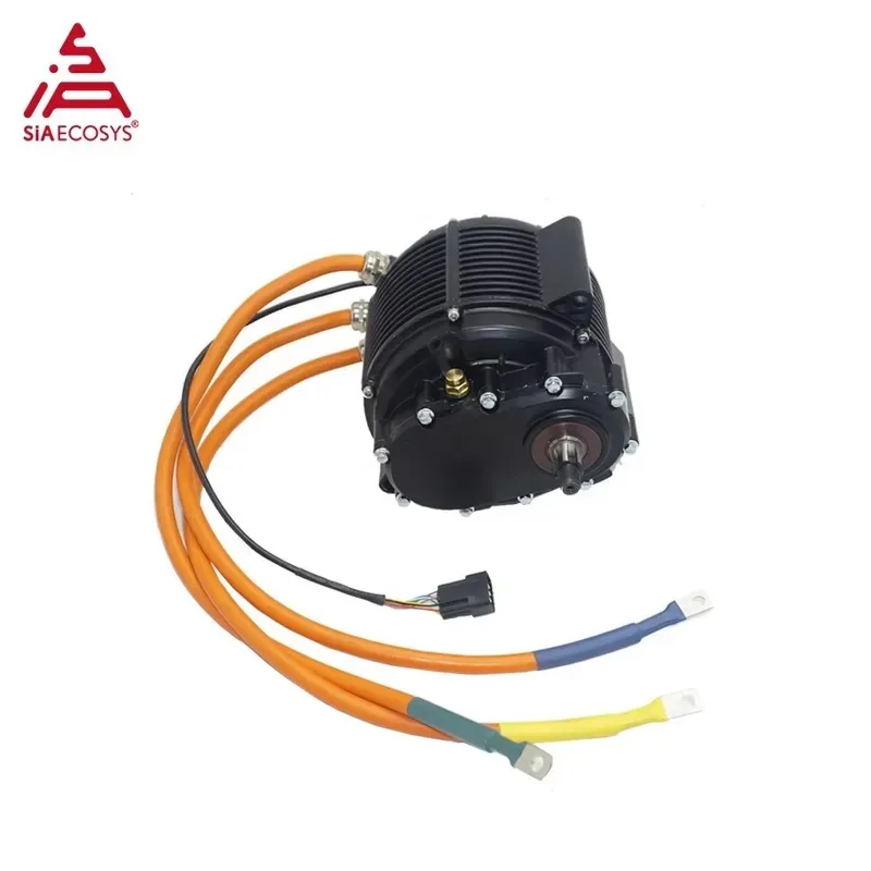 2.37 Gearbox with 14T Sprocket Encoder Hall Type for 72V IP66 94% Efficiency