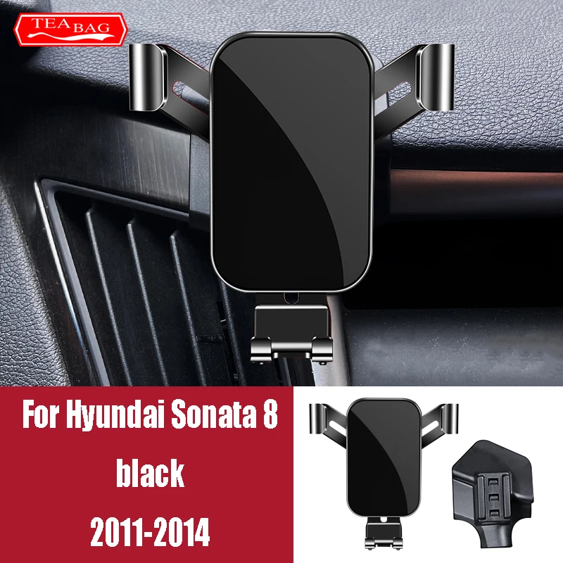 

Adjustable Car Phone Holder For Hyundai Sonata YF LF DN8 8 9 10th 2011-2020 GPS Stand Rotatable Air Vent Mount Bracket Gravity