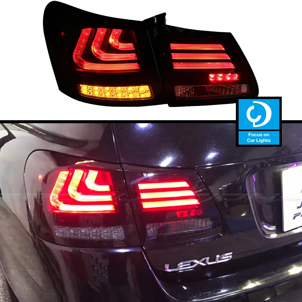 Taillights Styling for Lexus GS350 2006-2010 GS300 GS430 Tail Light LED DRL Running Signal Brake Reversing Parking Lighthouse