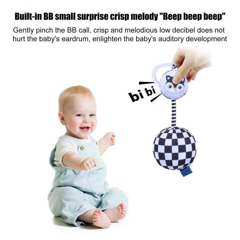 Culla Arch Toy Early children Tracking Ball Toy regolabile Hearing And Vision Training culla Ball Toy passeggino Attachment Toy