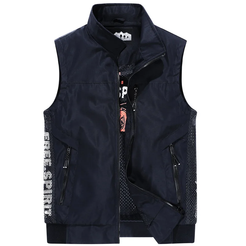 Spring And Autumn Outdoor Jackets 2022 New Style Men Coat Leisure Men's Sleeveless Vest Fishing Photographer Vests Clothing Man