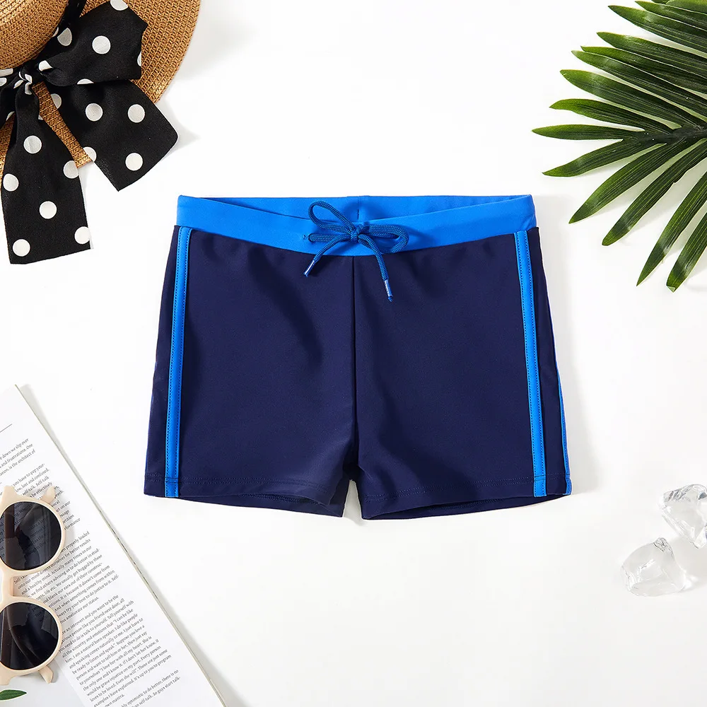 Male Swimming Trunks Boys Nylon Bathing Suit Children Swim Shorts Boys Beach Pants Swimwear Kids Swimsuit 3-14 Years Teenagers