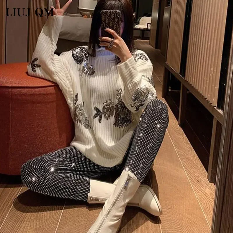 High Stretch Fashion Women's Trousers 2021 Autumn New Hot Drill Trousers Fashion Pants Harajuku Sports Pants Ladies Streetwear