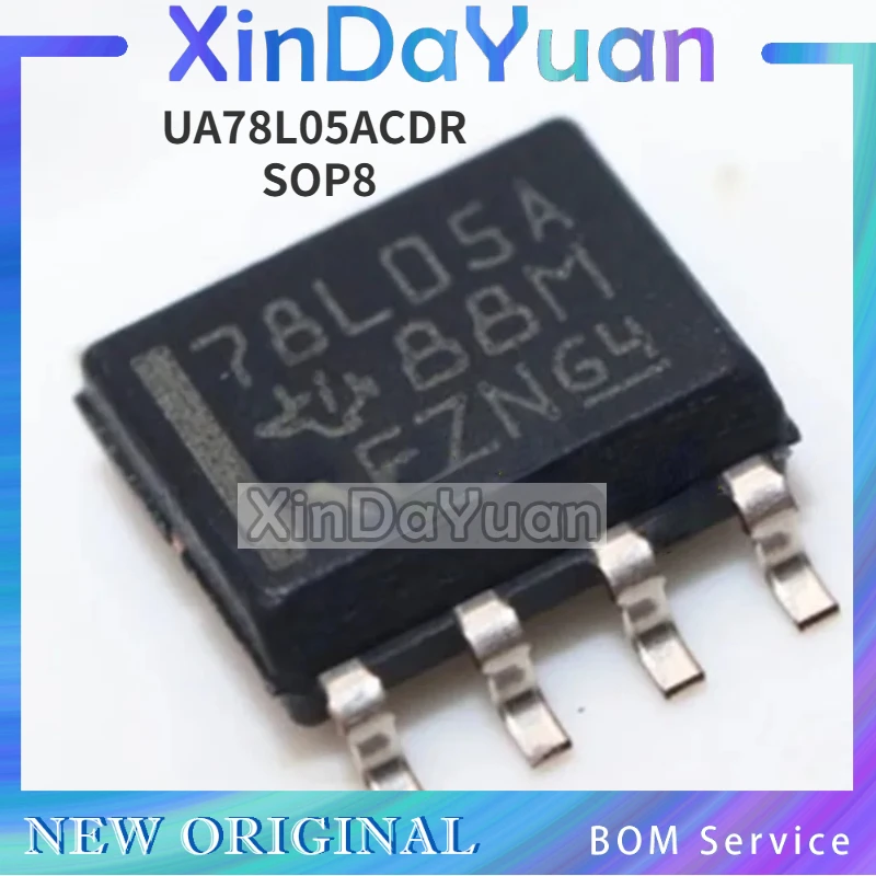 10 pcs UA78L05 UA78L05ACDR  78L05A SOP8