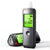Alcotester Breath Alcohol Tester Breathalyzer Keychain Alcoholimetro Digital for Home/personal Use/gift HM-01