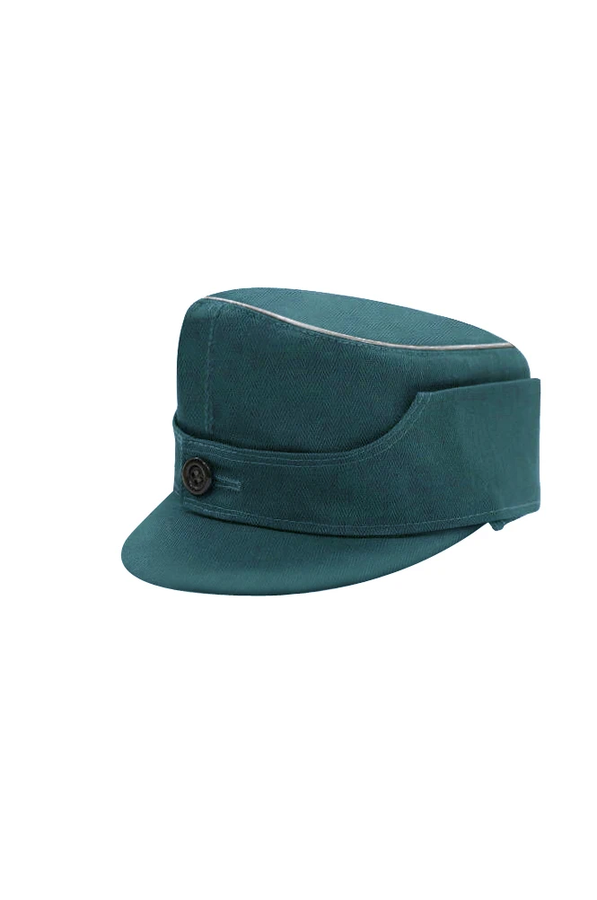 

GHFA-036-OFF Police Gebirgsjager Single Button Bergmütze Officer HBT Field Cap