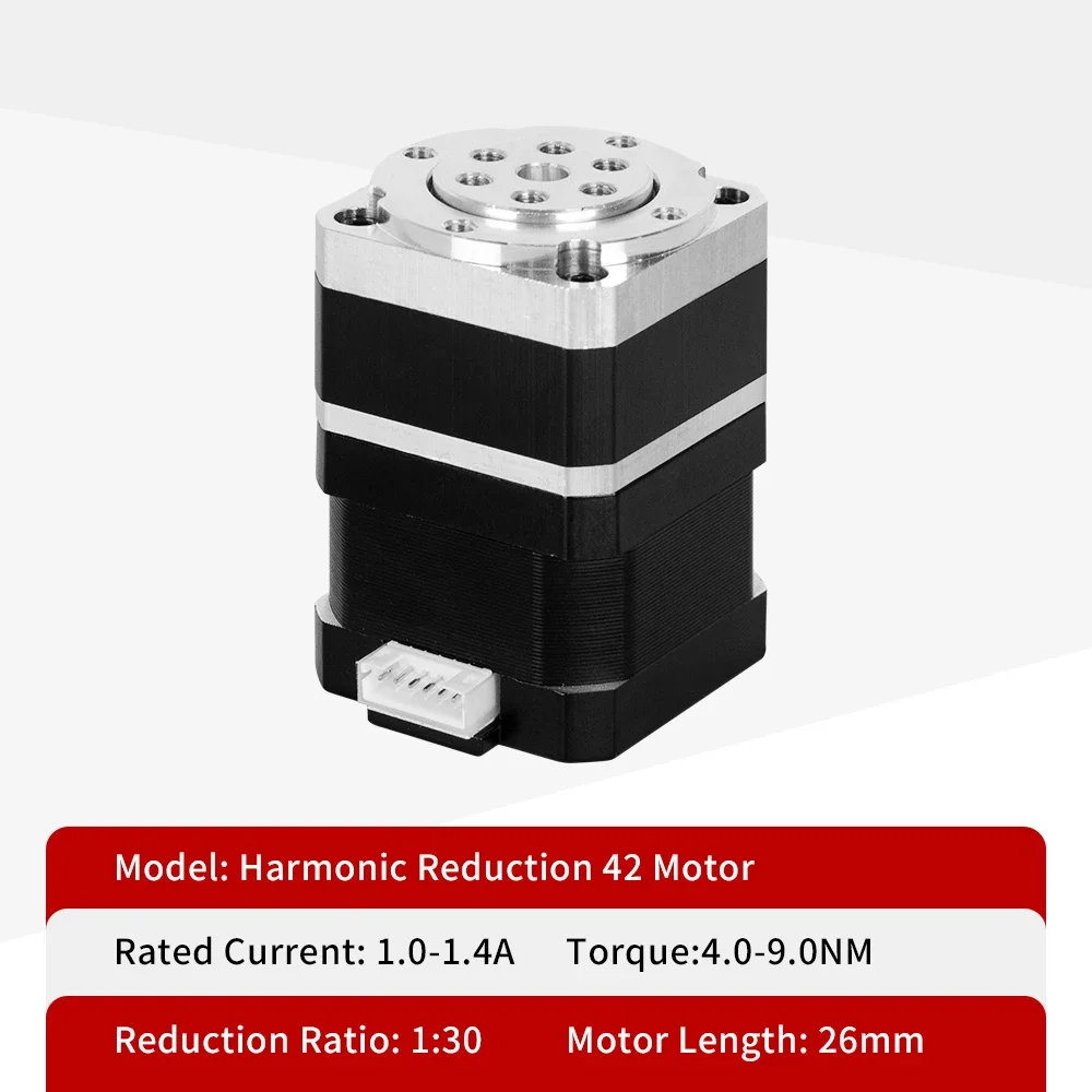 Kaihong Customized Height High-End Design Precision Speed Nema 17 Stepper Motor Harmonic Gearbox Reducer Gear Drive 4th Axis