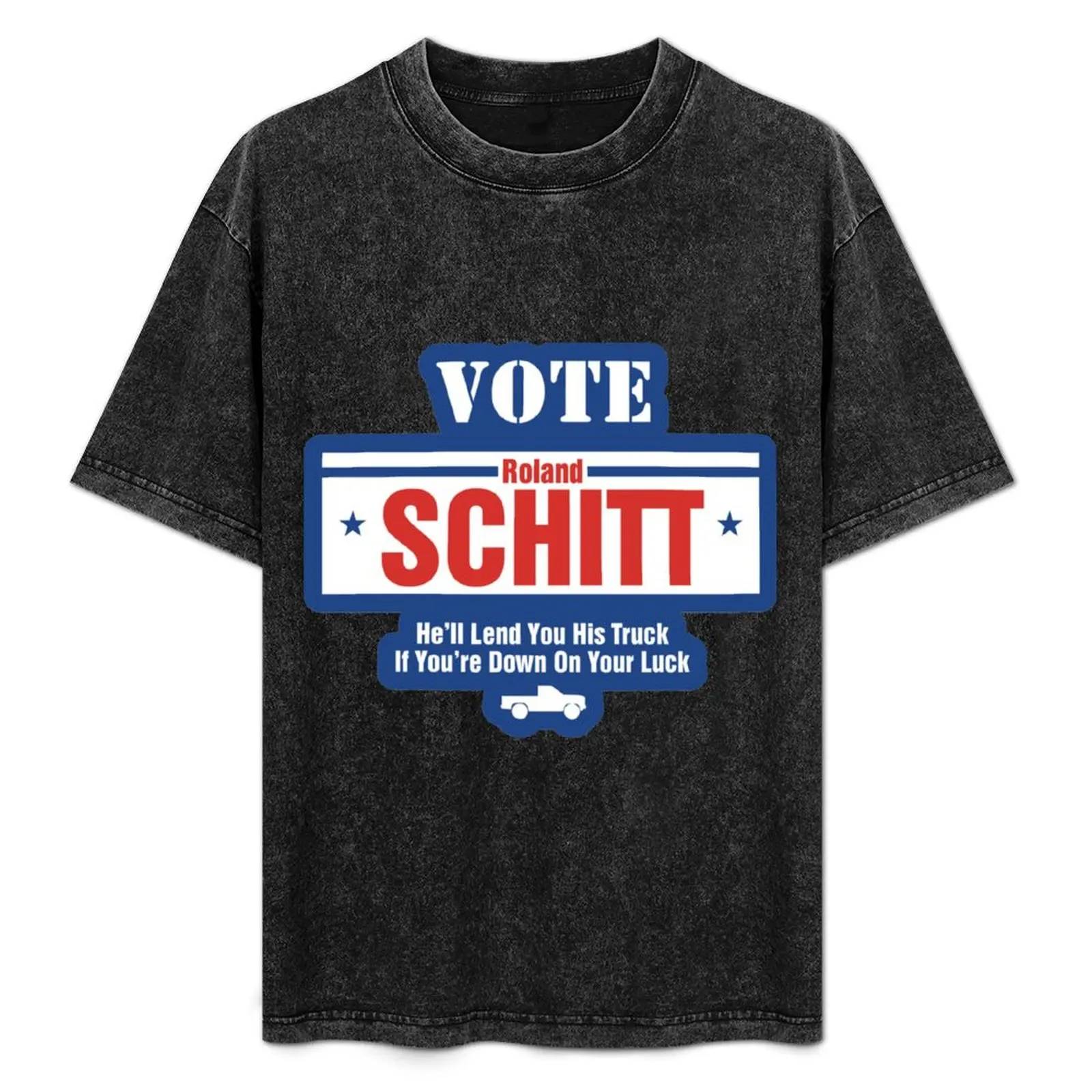 Vote for Roland Schitt T-Shirt graphic shirts anime sports fans mens graphic t-shirts hip hop