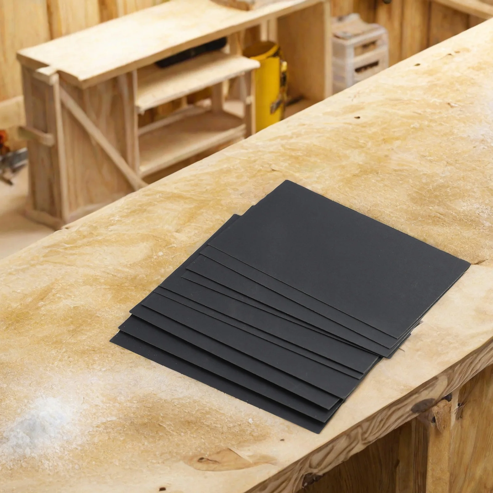 Kit Lixa para Folhas de Lixa, Folhas Práticas, Molhadas ou Secas, 600 Grit, 800 Grit, 1000 Grit, 1200 Grit, 1500 Grit, 2000 Grit, 3 polegadas, 2 polegadas, 10PCs, 10PCs