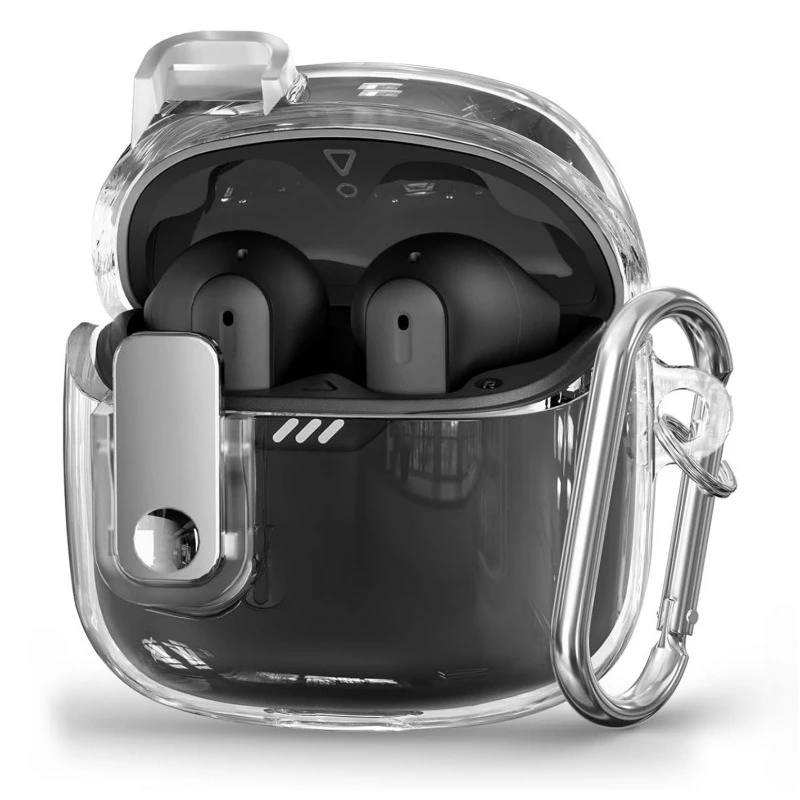 

New Electroplated Lock Buckle Bluetooth Headset Case: Compatible With For JBL Mini Bean / TUNE FLEX Anti-drop Protective Cover