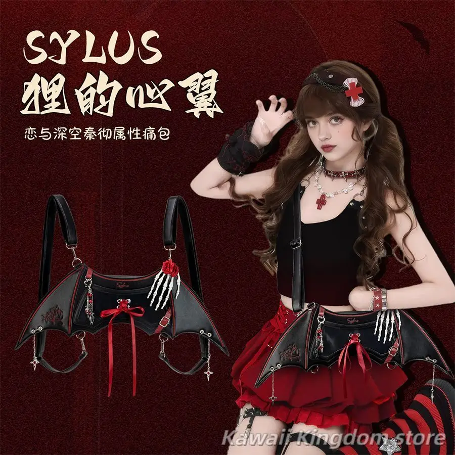 

Anime Love and Deepspace Sylus Game Shoulder Bags Anime Fashion Handbag Crossbody Bag Backpack Wallet Purse itabag