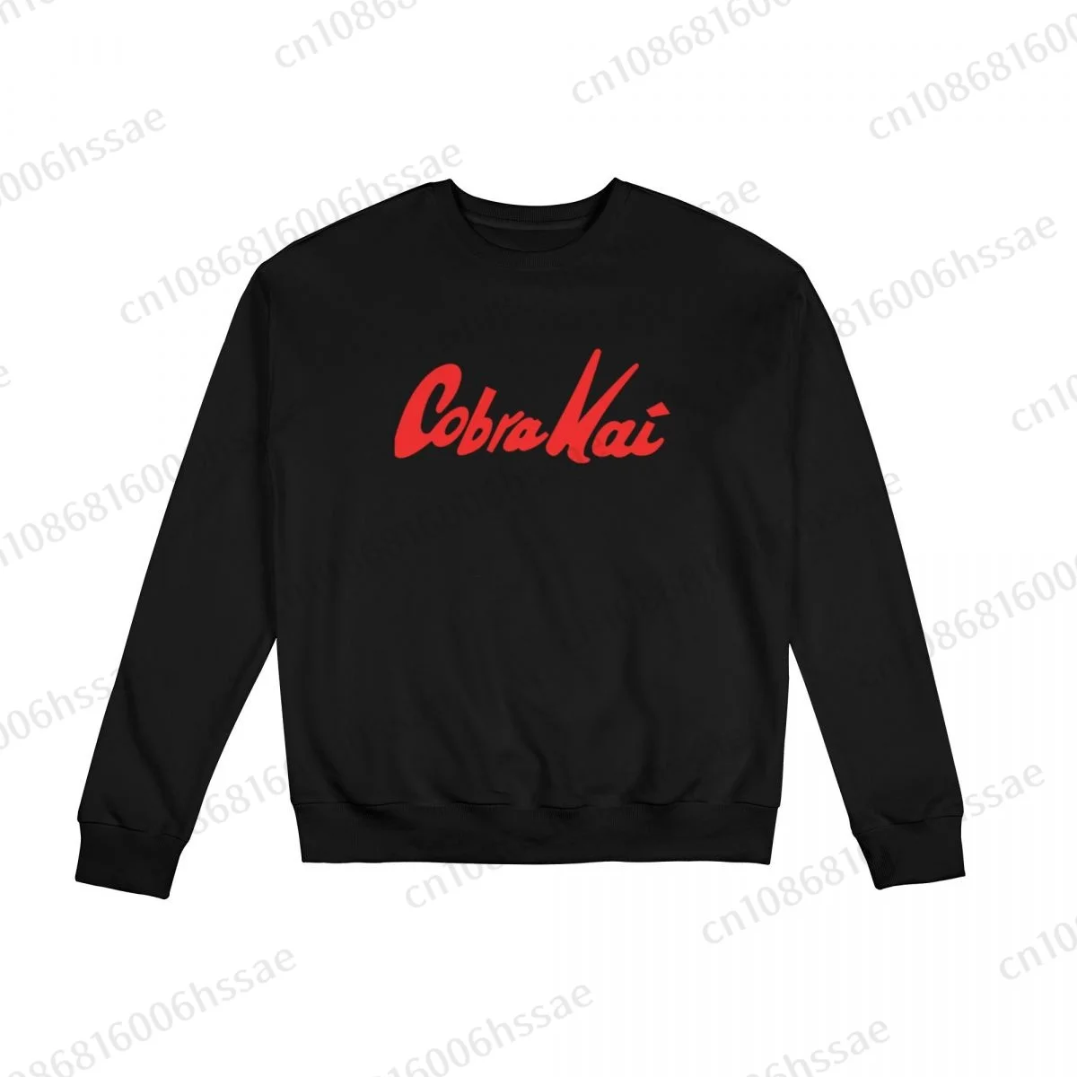 Cobra Kai Logo 74 Men Woman Fall Winter Sweatshirt Round Neck Long Sleeve Length Casual Top