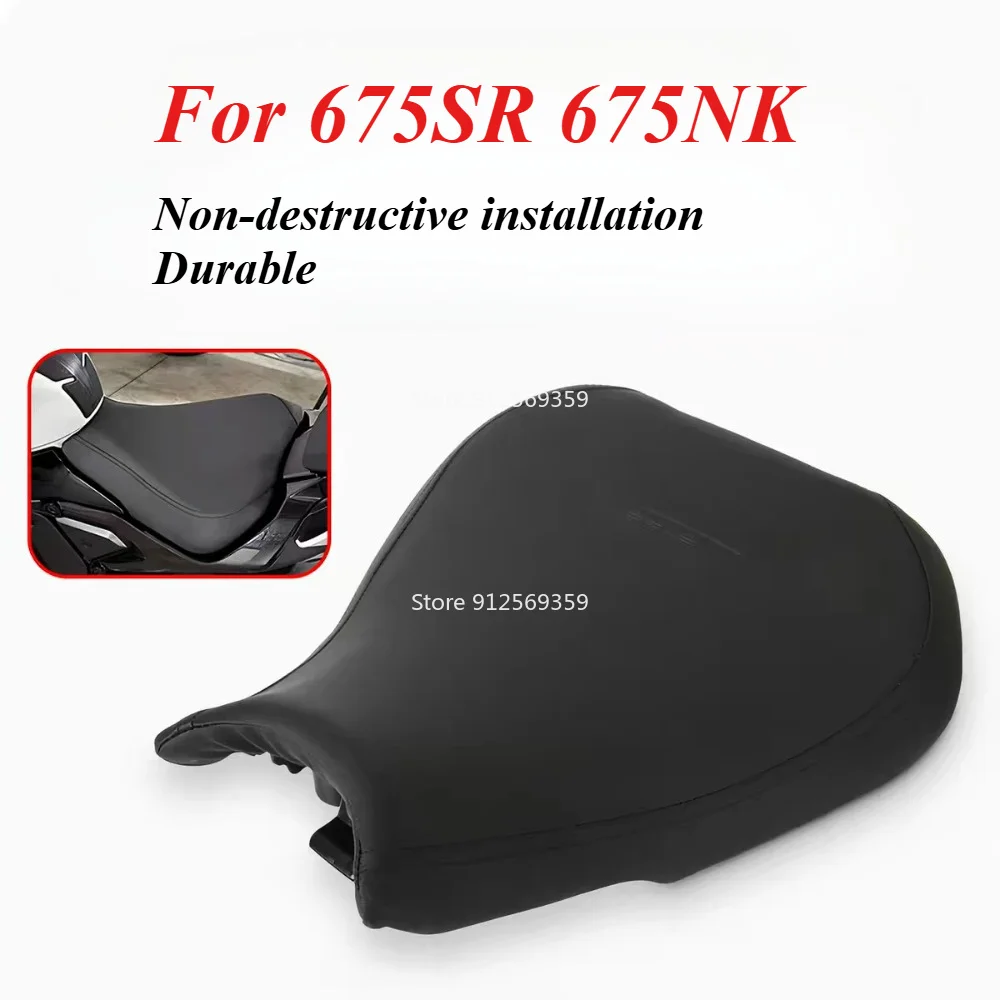 

Motorcycle Accessories Increase Lower Front Seat Cushion Fit For 675SR 675SR-R 675SR R 675NK 2024 2025