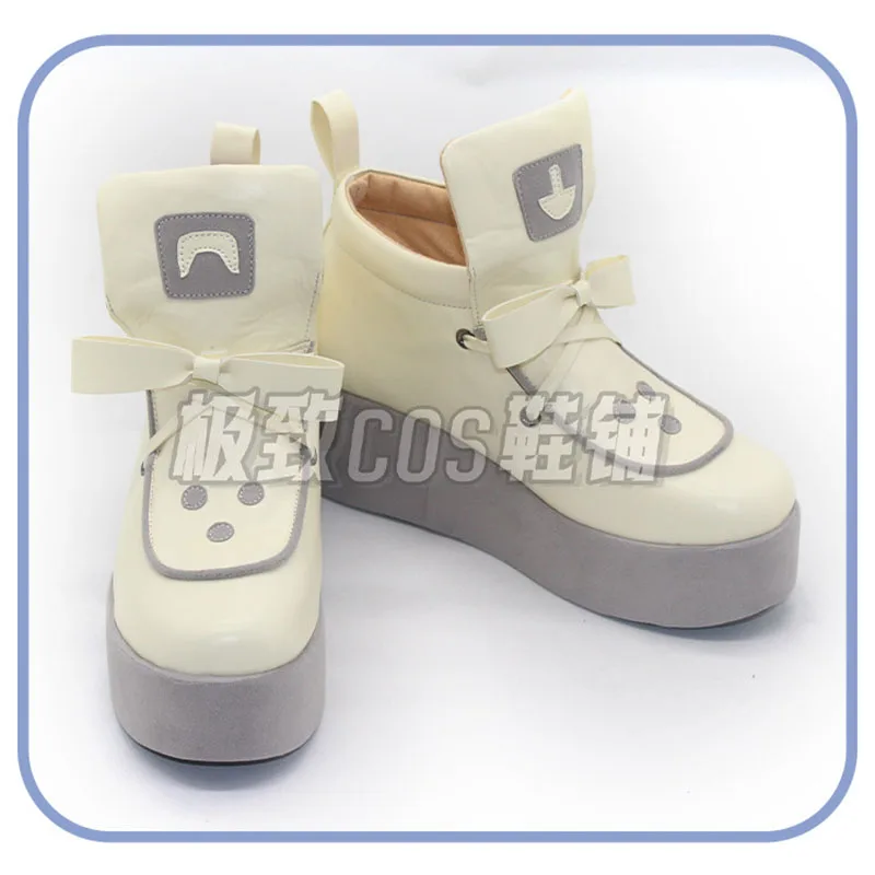 Anime Gachiakuta Remlin Cosplay Shoes Boots PU Leather Thick Soles Shoes Halloween Carnival Party Props Suit Shoes For Women Men