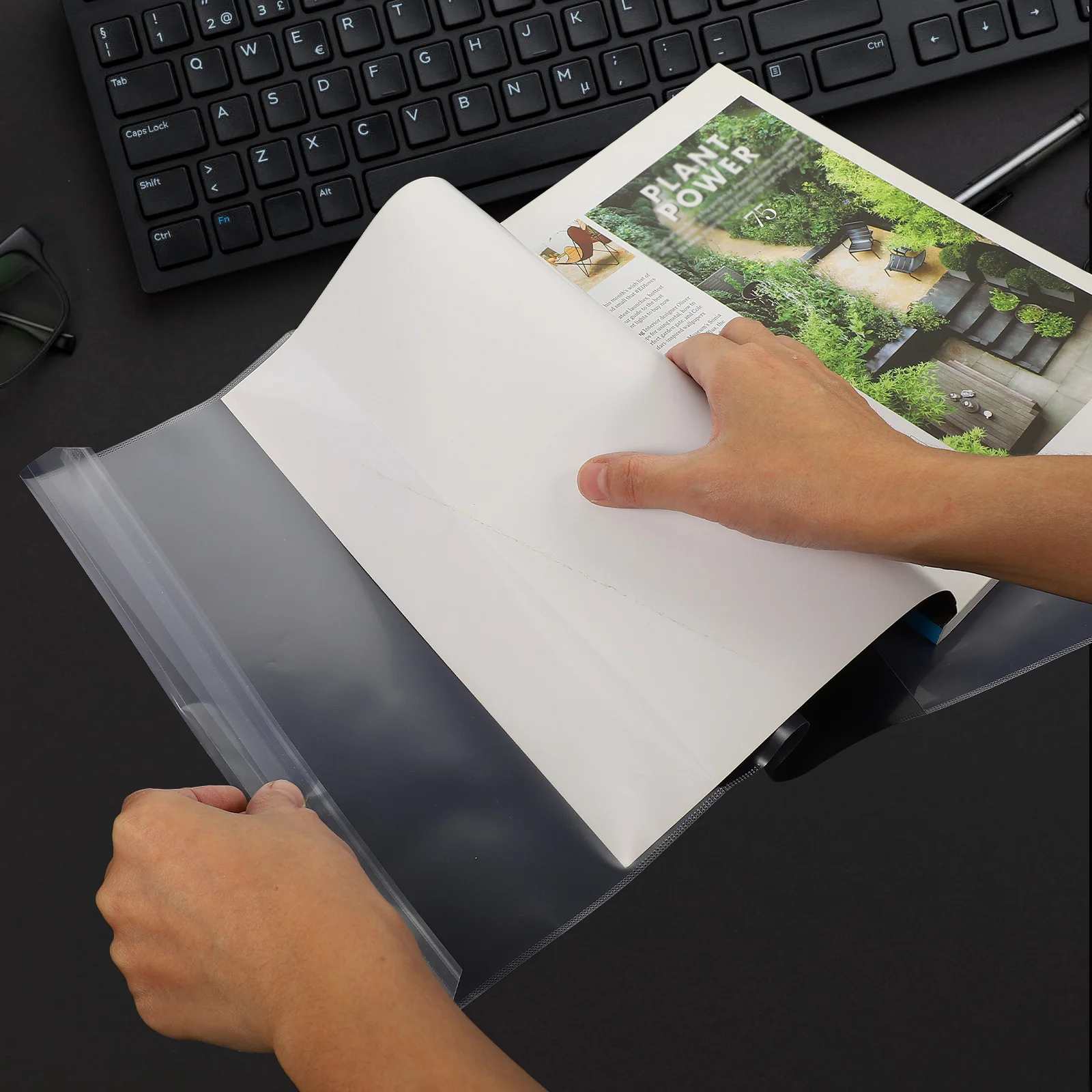 30 coperture protettive per libri, coperture trasparenti per libri di testo, custodia in plastica trasparente regolabile