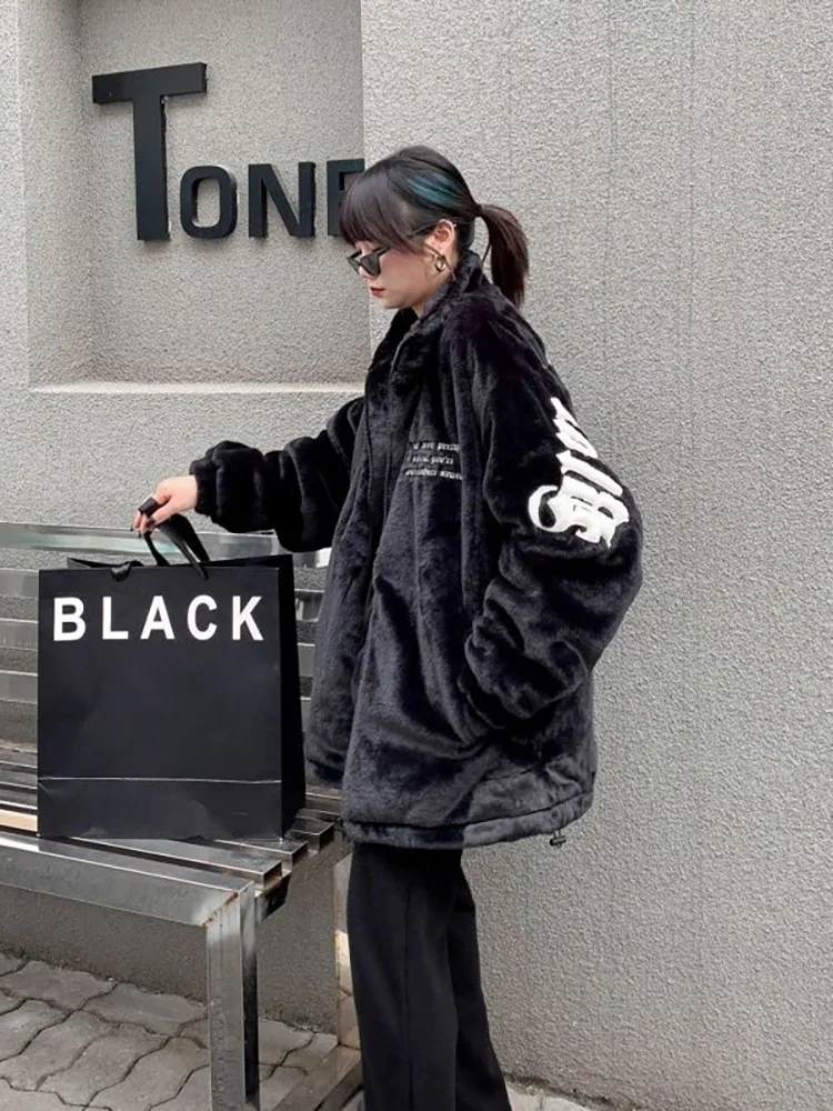 Revisões coreanas muitas roupas de meninas, jaquetas femininas de primavera 2023, jaqueta de lã de pele de coelho masculina, casacos de rua, roupas femininas