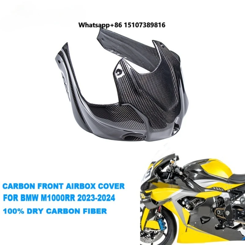 

Carbon Fiber M1000RR Fairings Motorcycle Front Airbox Tank Cover for M1000RR 2023 2024