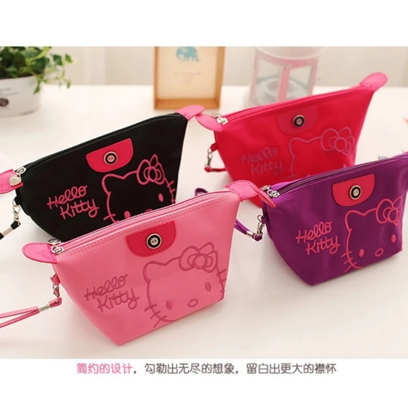 

Sanrio Hello Kitty's новая милая косметичка большой вместимости водонепроницаемая сумка для хранения туалетных принадлежностей и портативная дорожная сувенирная сумка
