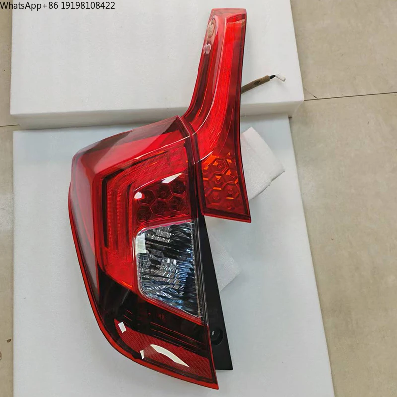 Customizable LED Tail Lights for Honda Fit Jazz GK 2014-2019 RS New Red Lens Customizable Accessories
