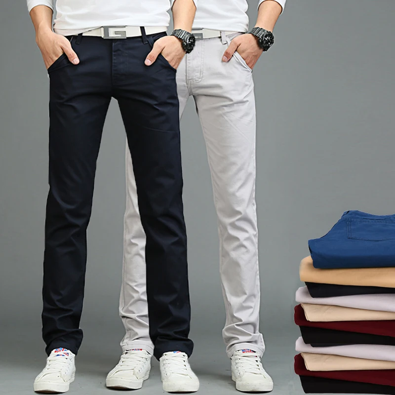 Loose Fit Men's Casual Pants Korean Style Summer New Arrival  Versatile Loose Summer Pants Youthful Energy Business Casual