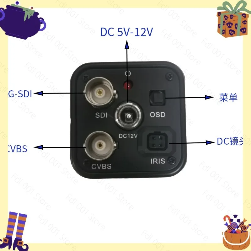 1080P60 HD 3G/SDI Camera - Professional Live Streaming for Calligraphy Industry & Teaching Guide Station
