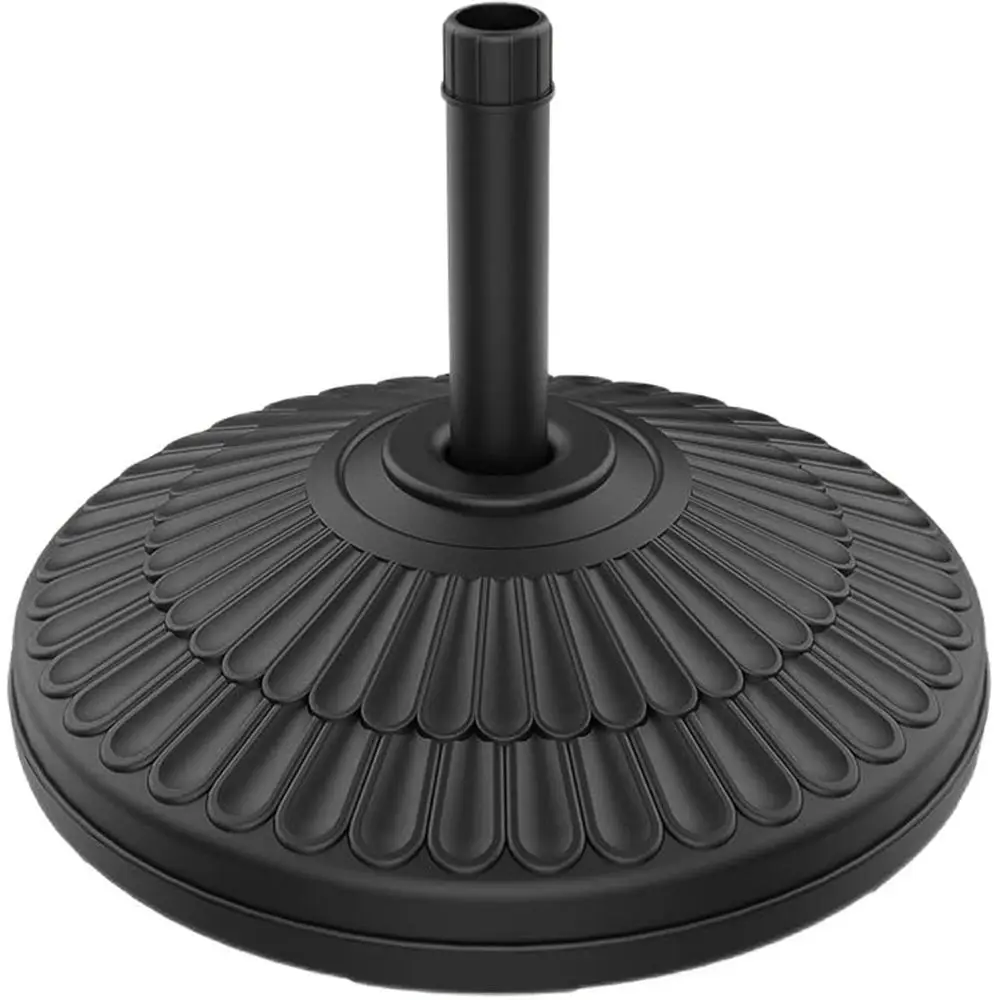

Основание для круглого садового зонта из HDPE, 90 фунтов, утяжеленная подставка для зонта, подходит для стойки диаметром 1.5-1.9 дюйма, для сада, газона, террасы, заднего двора и бассейна, B