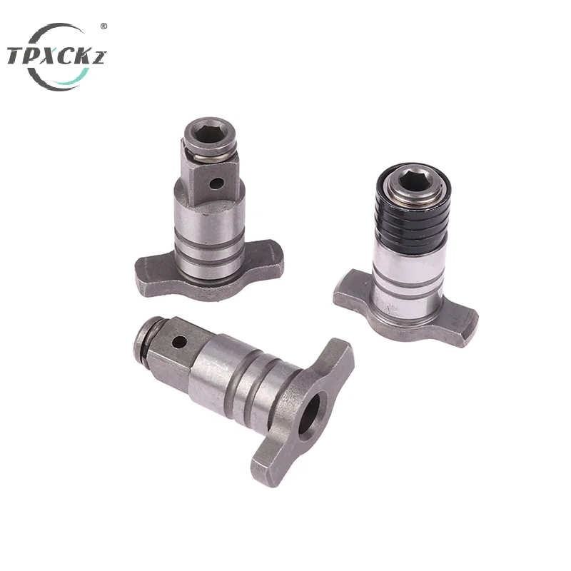 Imagem -03 - Quadrado Eixo Elétrica Brushless Chave de Impacto Adaptador Broca Cromo Vanádio Dupla Utilização Chave Chave Chave Chave Cabeça de Conversão do Eixo