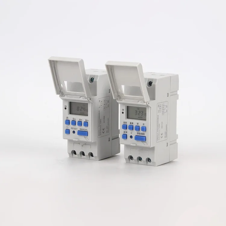 ZK30 Weekly 7 Days Programmable Digital TIME SWITCH Relay Timer Control AC 220V 230V 110V 24V 12V 16A 30A Din Rail Mount