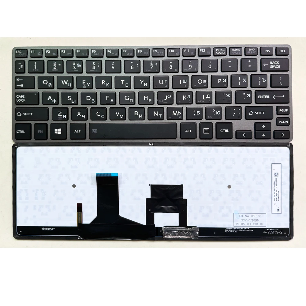 

XIN-Russian layout Backlit Laptop Keyboard For Toshiba Portege Z30 Z30T Z30-A Z30-B Z30-C Z30T-A Z30T-B Z30T-C Z30-A1310/B1320
