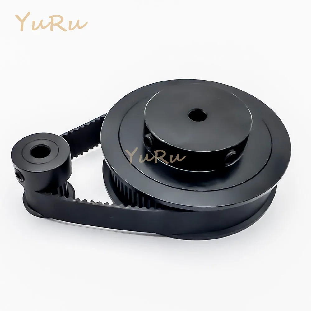 GT2 2M 20 80Teeth 2GT 20T 80T Timing Pulley Belt Set Bore 5/8mm Belt Width 10mm Tensioning Wheel Synchronous 3D Printer Parts