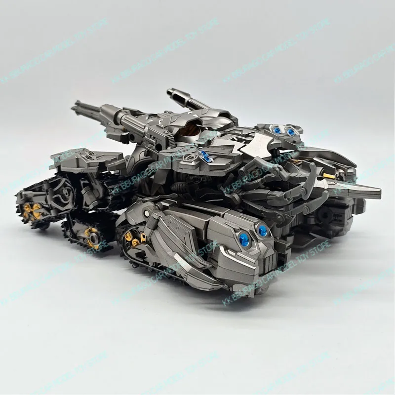 트랜스포메이션 31cm 탱크 메가트론 액션 피규어 장난감 SHIDE 팩토리 2966-26 KO LS06 버전 생일 선물