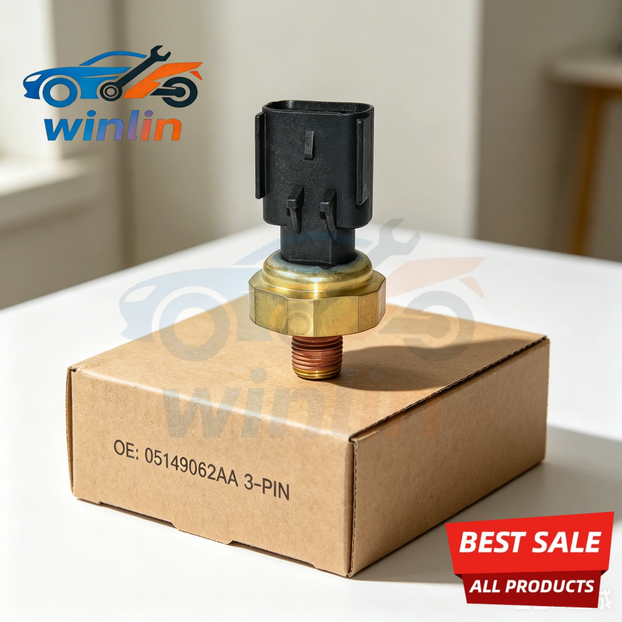 68258694AA 05149062AA OEM Oil Pressure Sensor Switch Sending Unit for Jeep Dodge Chrysler 200 Durango Charger 3.6L 5.7L