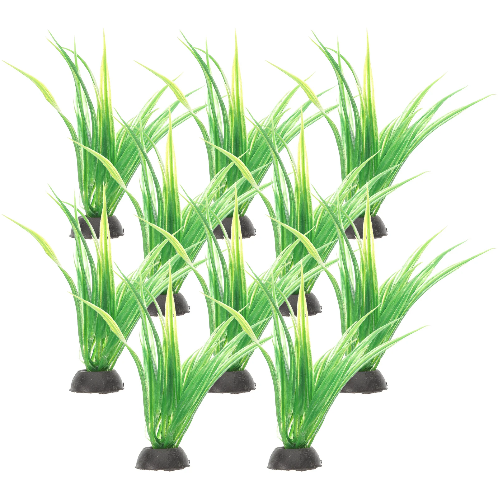 

Aquarium Landscaping Decorative Fish Tank Plant Aquatic Grass Water for Underwater All Artificial Plastic