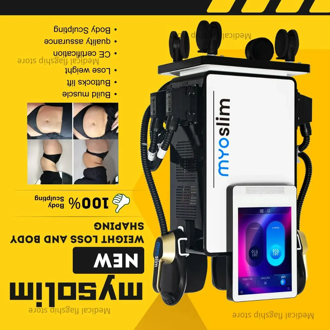 

MYOslim Body Slimming Machine Muscle Improvement Stimulation Fat Burning Distance Control Carving Weight Loss Machine