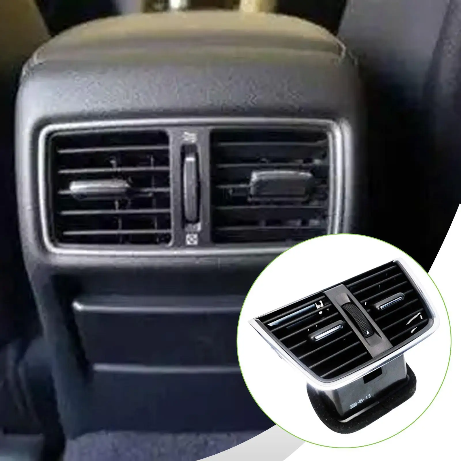 

Rear AC Vent Grille Assembly ABS Plastic for Skoda Octavia 3 MK3 A7 Car Interior Upgrade 5E0819203