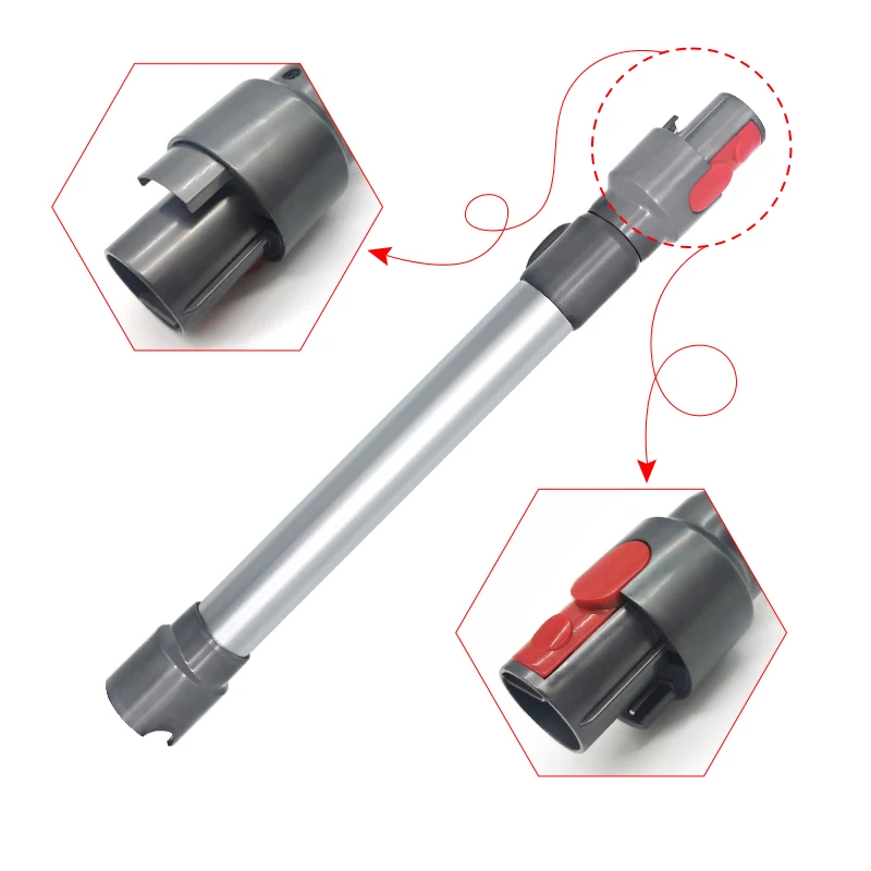 Teleskopowa rura przedłużająca pręt do odkurzacza ręcznego Dyson V7 V8 V10 V11 V15 Akcesoria Części zamienne