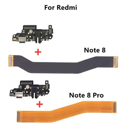 For Xiaomi Redmi Note 8 Pro 8T Mainboard Main Board Flex USB Board Charger Charging Dock Port Plug Connector Flex Cable