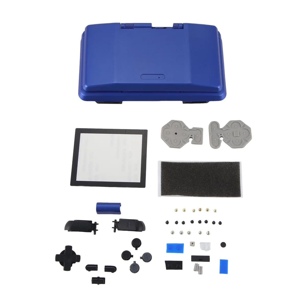 

Full Set Replacement Housing Shell for NDS Nintend DS Game Console Anti Fall Case Shell for Game Console Blue