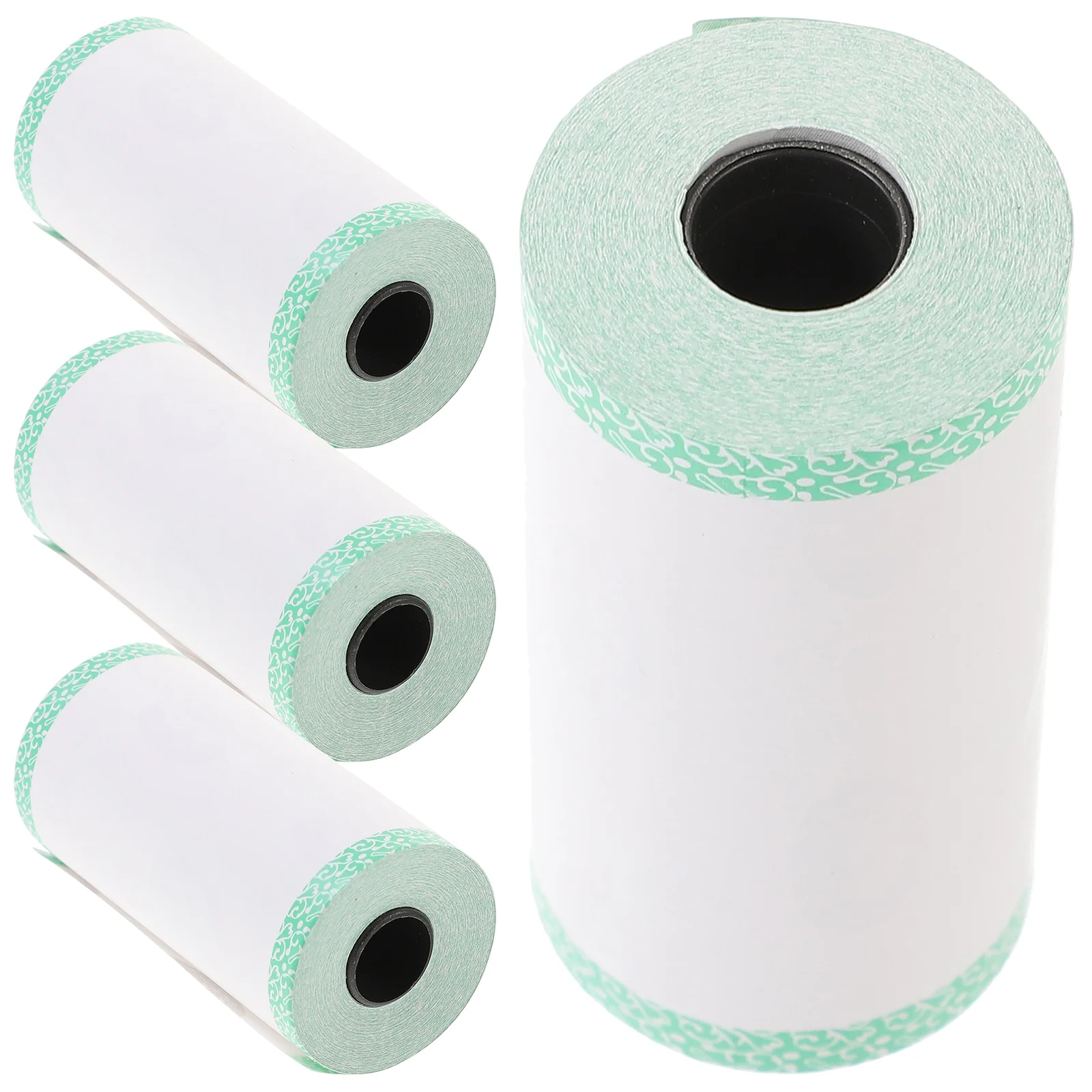 4 Rolls Thermal Paper Cash Printing Multipurpose Checkout Counter Papers Receipt Printer