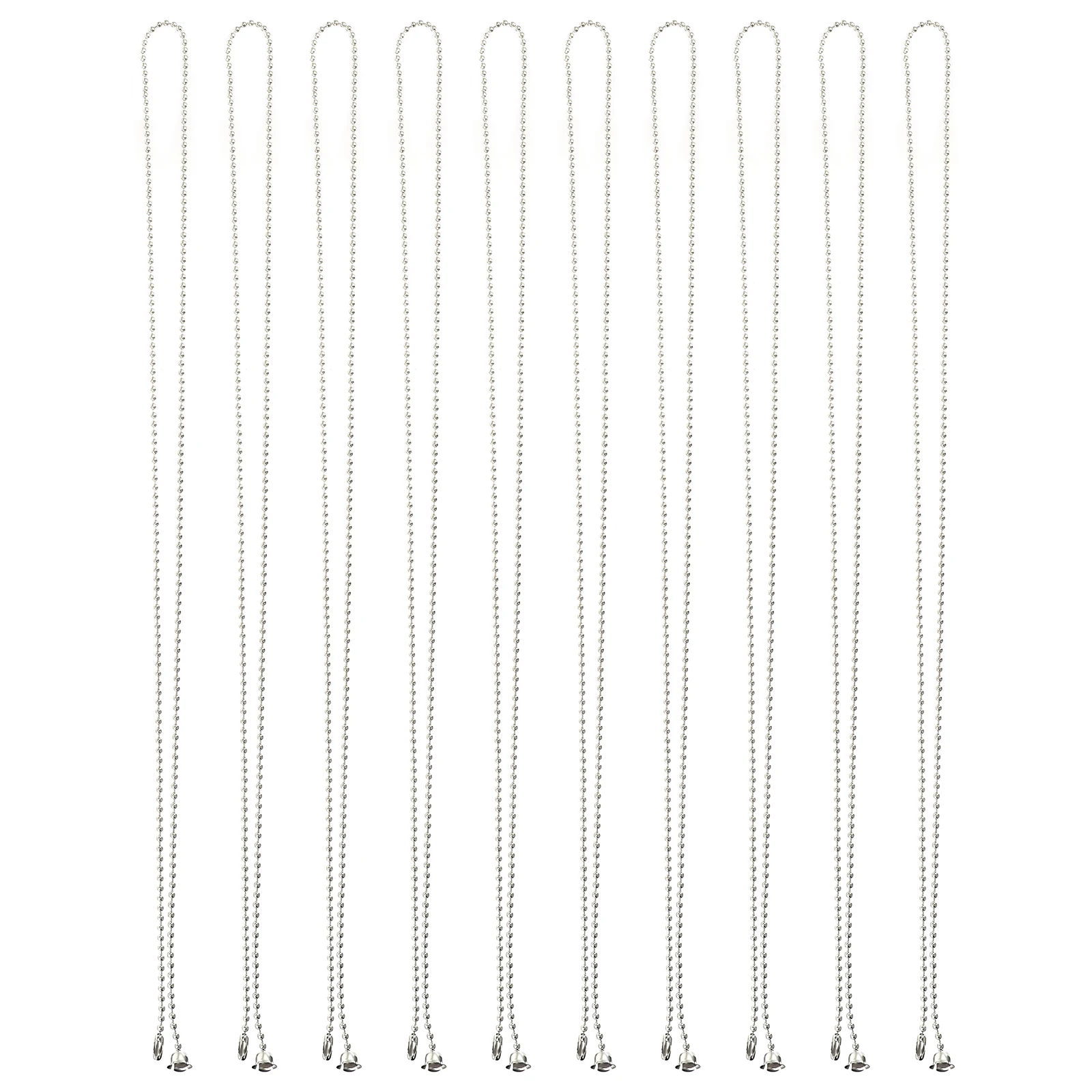 

10Pcs Ceiling Fan Pull Chains Chic Pendant Hanging Decor Ceiling Pull Chain Pendant Hanging Ornament