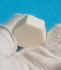 Hexagonal 99 Alumina Ceramic Sheet High Temp Insulation Wear Resistant 36x14 46x5 6 8mm Industrial