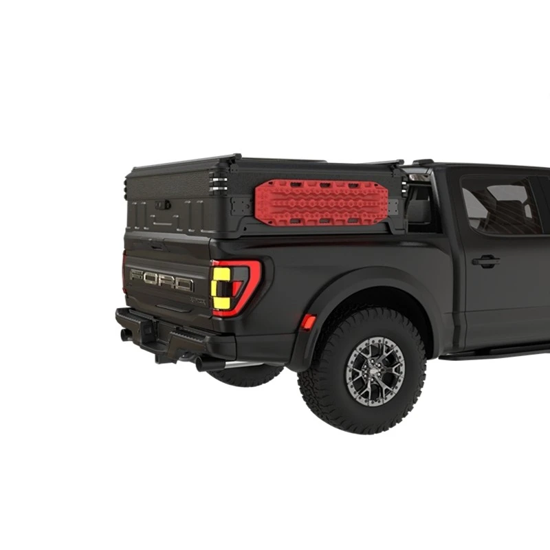Pickup Truck Camper Tent Multi Functional Electric Lift System Dual Double Layers Customized Outdoor Overland Camping Shelter