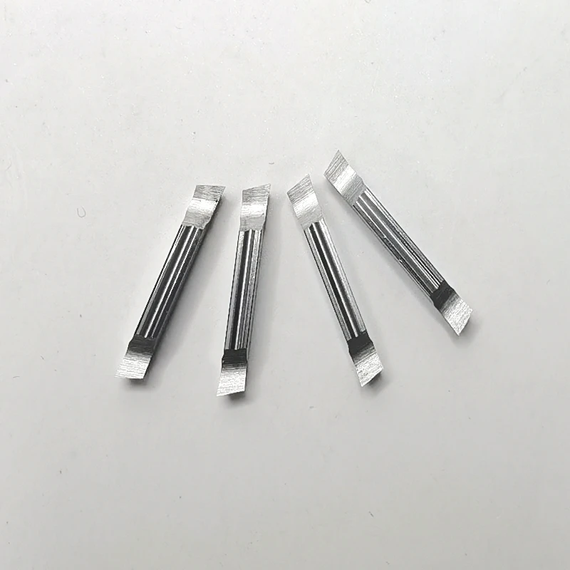 10pcs, 22 Degree Angle Carbide Lathe Turning Grooving Insert No have arc MGGN200-22