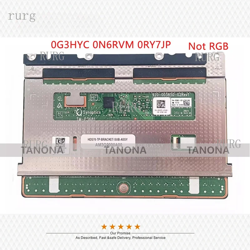 R+  New TM-P3681 0G3HYC For Dell  Alienware X17 R1 X17 R2 TouchPad ClickPad Trackpad
