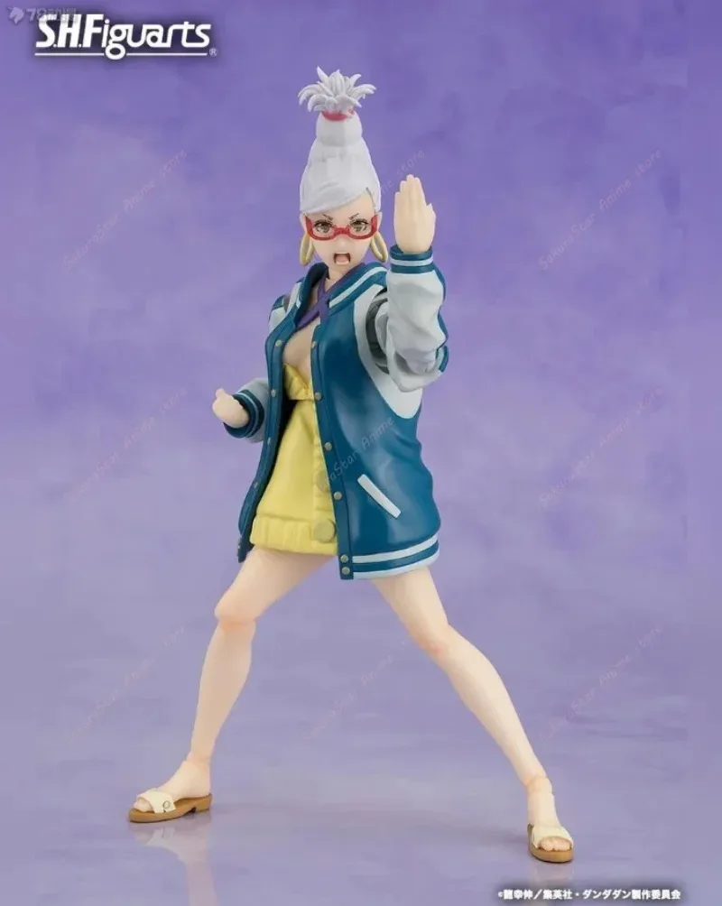 

【In Stock】Bandai Original SHFiguarts SHF DANDADAN MOMO & Okarun Anime Action Figure Collectible Model Toy Gift