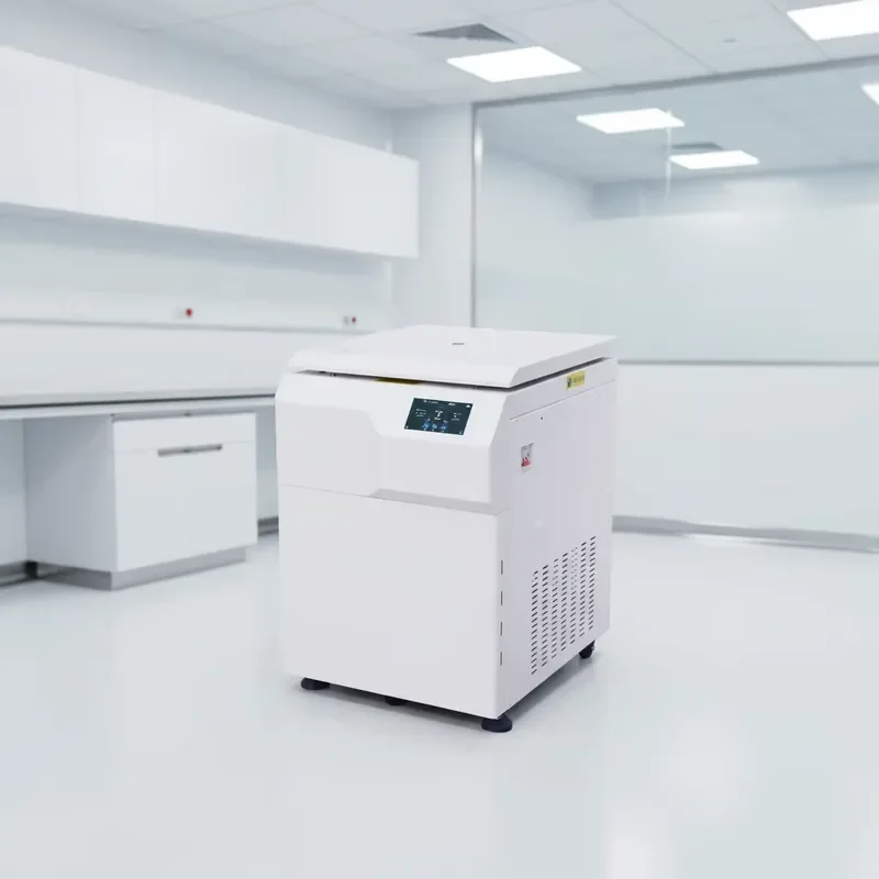 Large Capacity 4000ML Floor Standing Laboratory Centrifuge 6000rpm Low Speed 4000rpm Centrifugal Machine for Lab Use