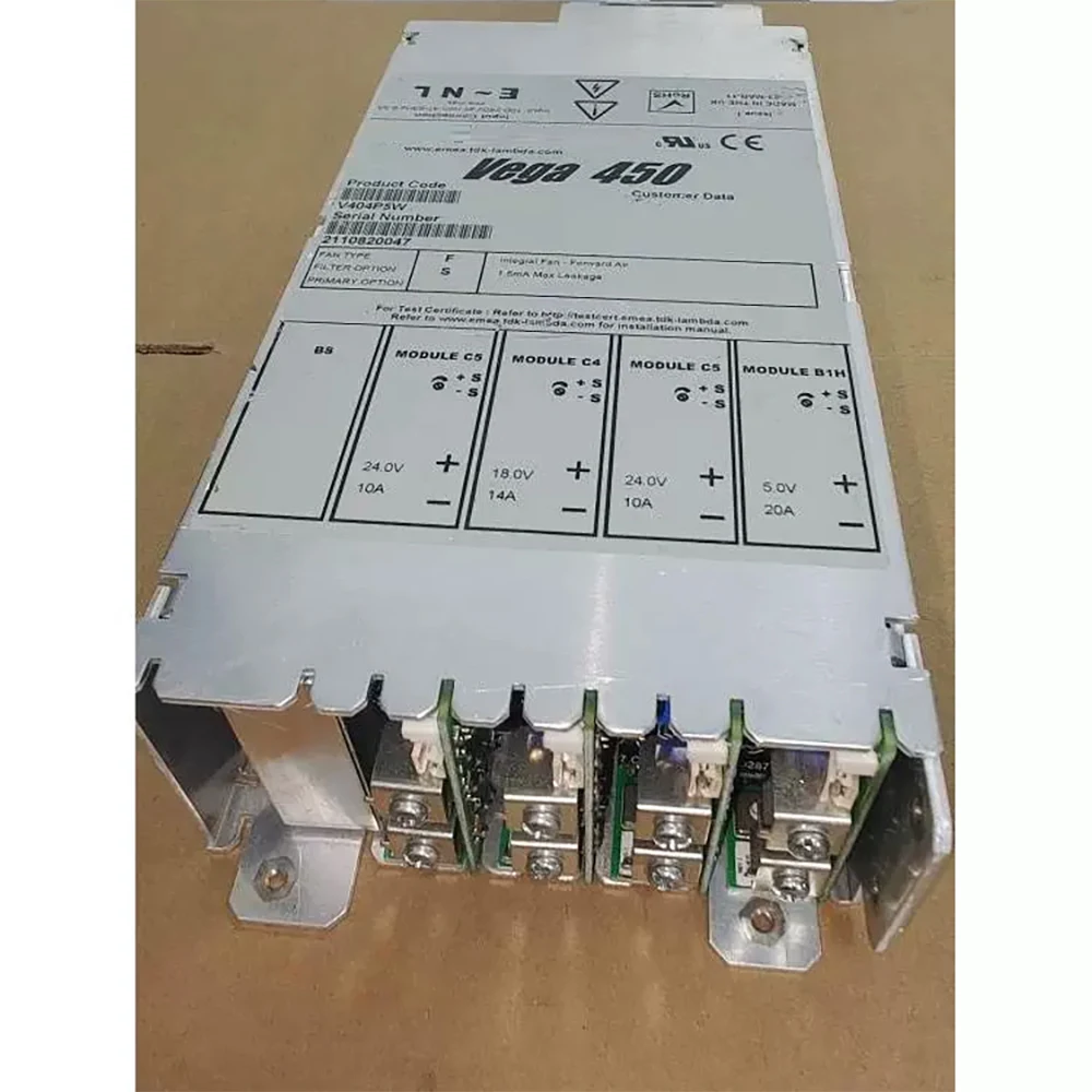 Módulo de fuente de alimentación, para TDK-LAMBDA, Vega450, V404P5W