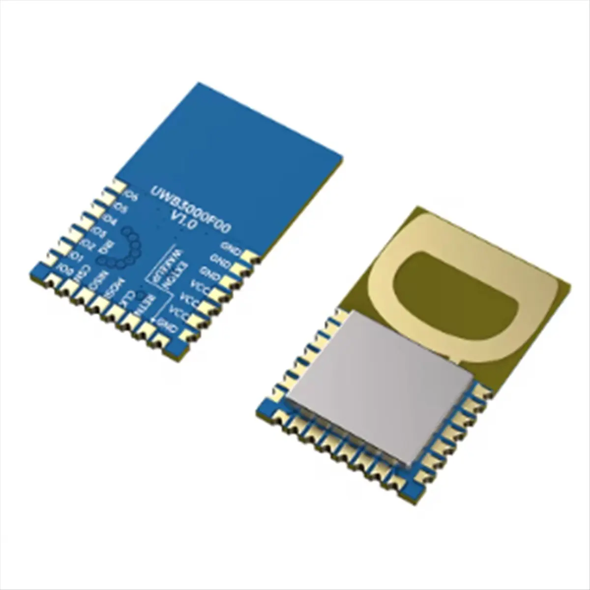 DT75BG 2Pcs/Lot UWB3000F00 Decawave'S DW3000,Positioning Accuracy: 10cm,Two-Way Ranging UWB Tracking Indoor Positioning Module